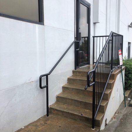handrail outside business